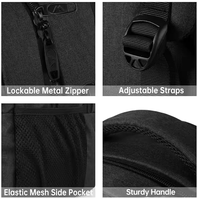 Large Travel Laptop Backpack Business Anti-Theft Waterproof 18 Inch Laptop Bag with USB Charging Port – A32R
