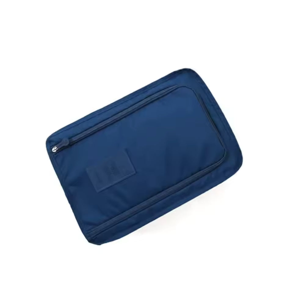 Portable Waterproof Folding Shoe Storage Bag – High-Capacity Travel Organizer Pouch (1PC)