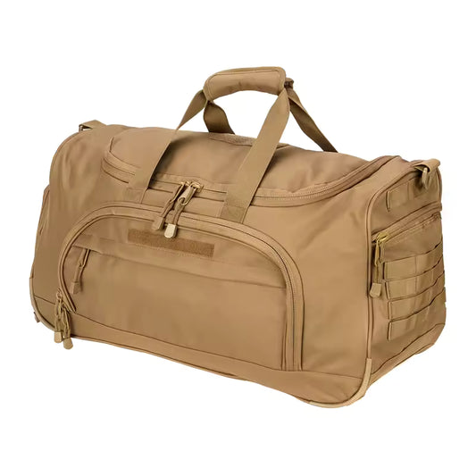 50L Foldable Travel Sports Duffle Bag with Shoe Compartment – Carry-On Gym & Luggage Bag (Unisex, 6 Colors)