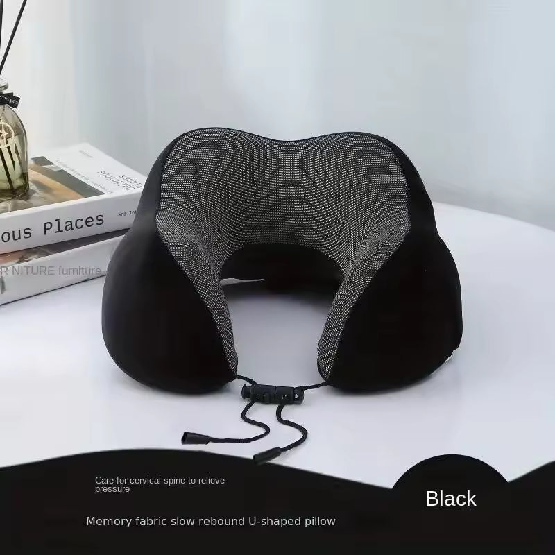 Ergonomic Memory Foam Neck Pillow for Travel & Home Support