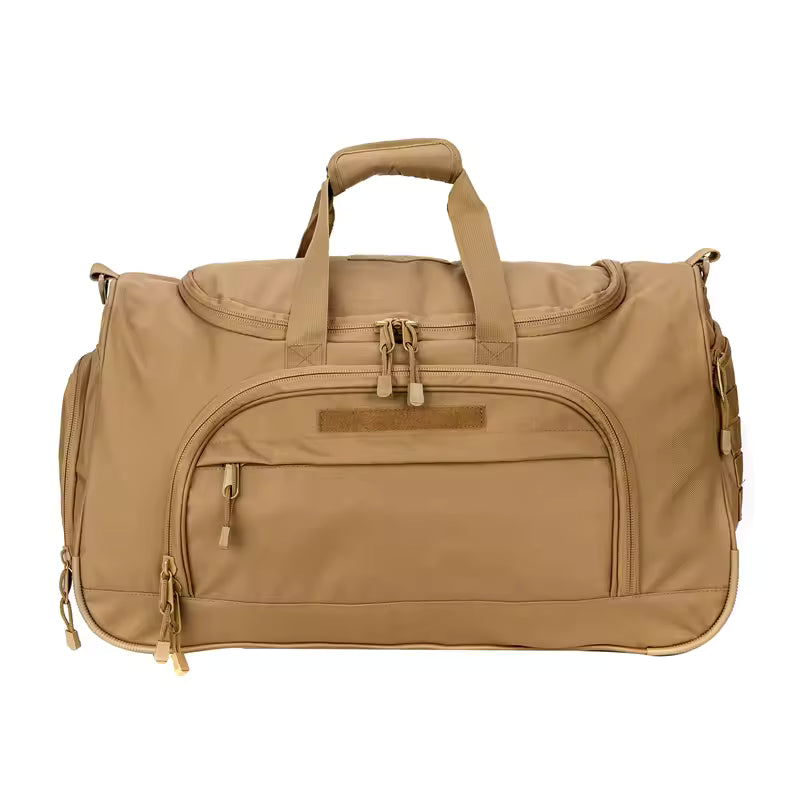50L Foldable Travel Sports Duffle Bag with Shoe Compartment – Carry-On Gym & Luggage Bag (Unisex, 6 Colors)