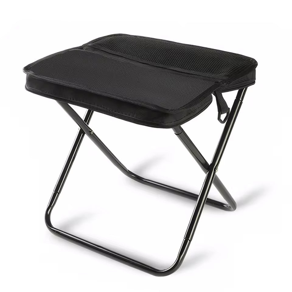 Portable Foldable Backpack Stool Lightweight Camping & Fishing Chair for Hiking Travel